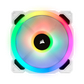 CORSAIR LL120 RGB 120mm Triple Pack With Lighting Node Pro - White