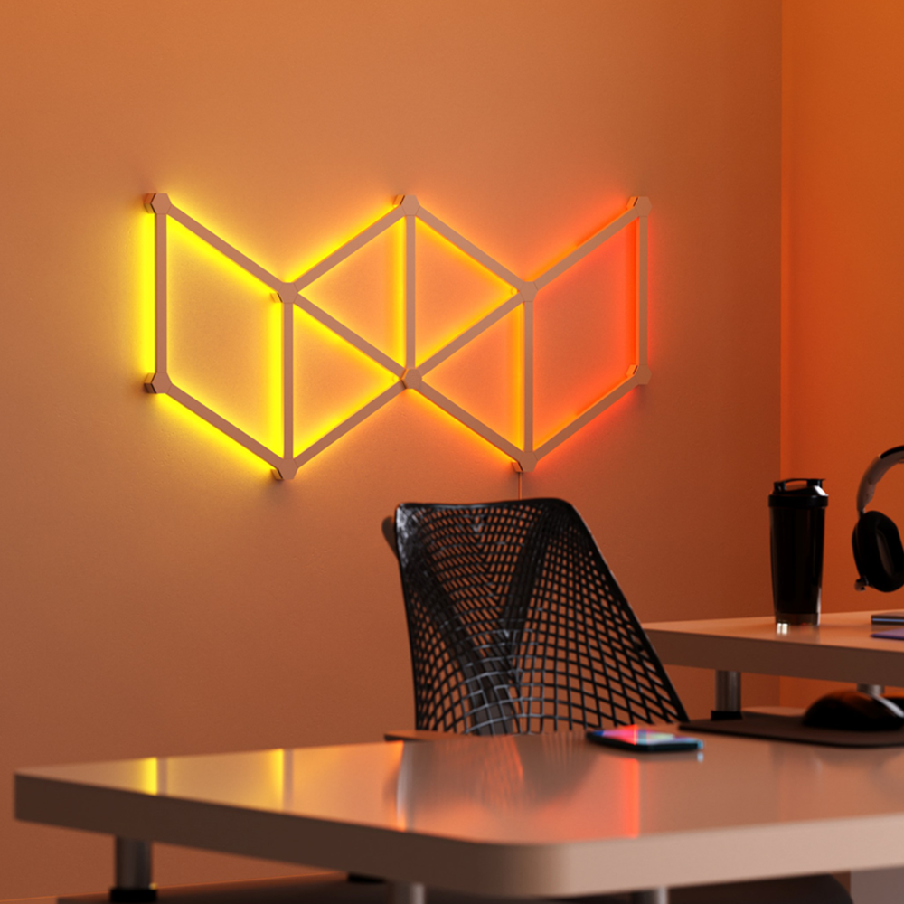 Nanoleaf Lines Starter Kit 15 Pack UK - White