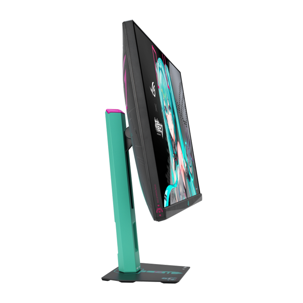 ASUS ROG STRIX XG27ACMEG-G 27 Inch 260Hz QHD HDMI 2.1 0.3ms Hatsune Miku Edition Fast IPS Gaming Monitor - Black