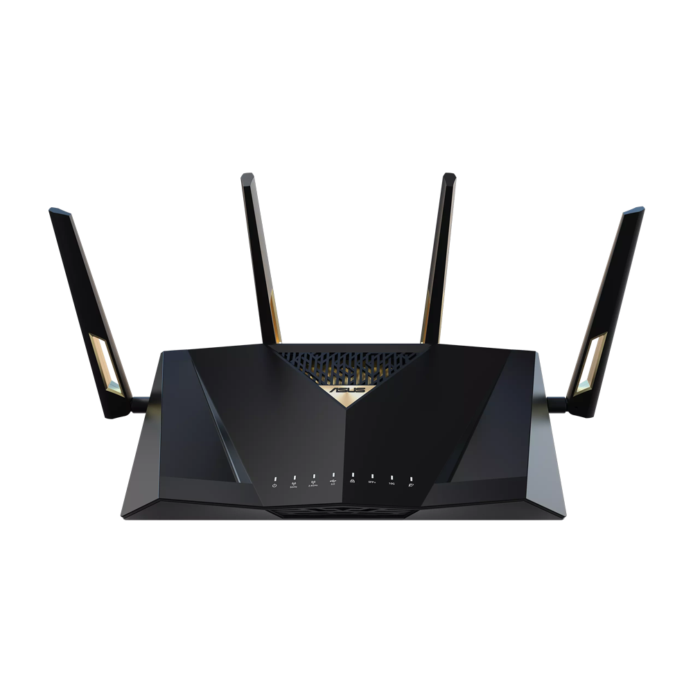 ASUS RT-BE88U Dual-band WiFi 7 AiMesh Extendable Performance Router 4K-QAM - Black