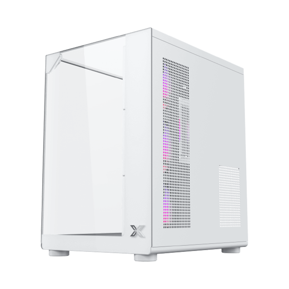 XIGMTEK Aqua Compact Arctic ATX Case - White