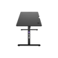 XYZ Core Gaming Desk - Black (ELECTRIC HEIGHT ADJUSTABLE)