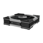 ASUS ROG EURUX GR120 ARGB Reverse Single Fan - Black