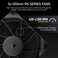 CORSAIR NAUTILUS 360 RS LCD Liquid CPU Cooler - Black