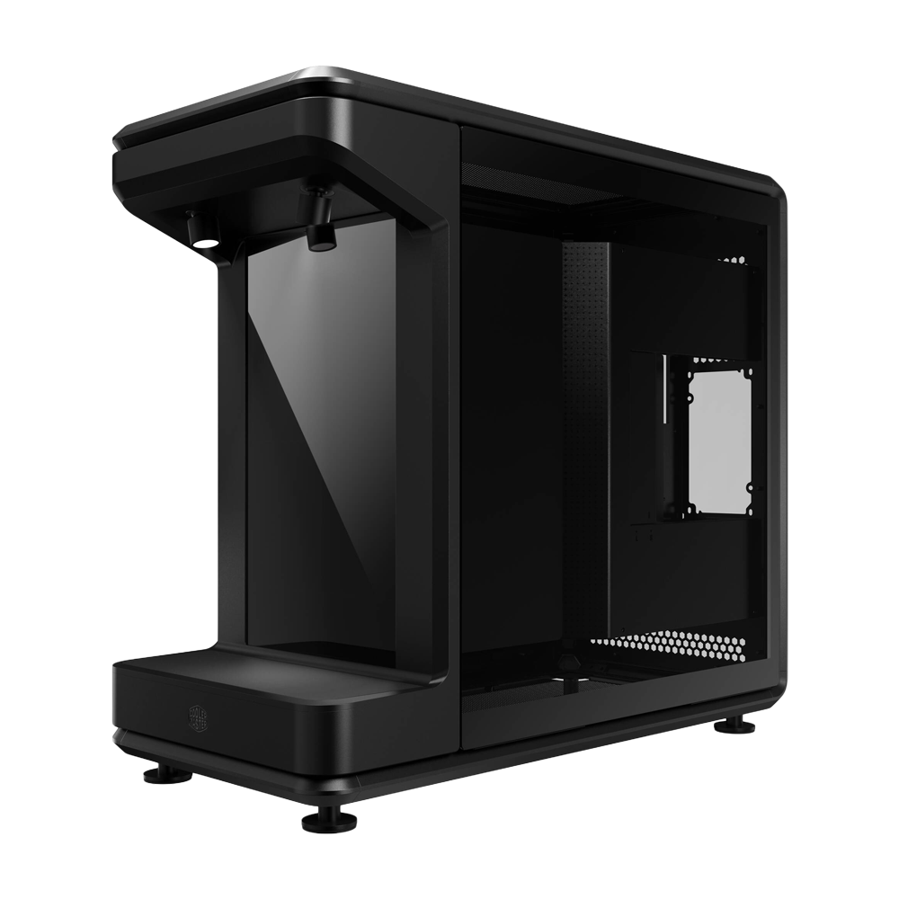 Cooler Master MasterFrame 360 Stage With 15.6 Inch LCD Screen ATX Case - Black