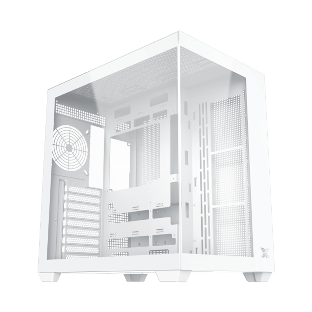 XIGMATEK AQUA V AIR ARCTIC ATX Case - White