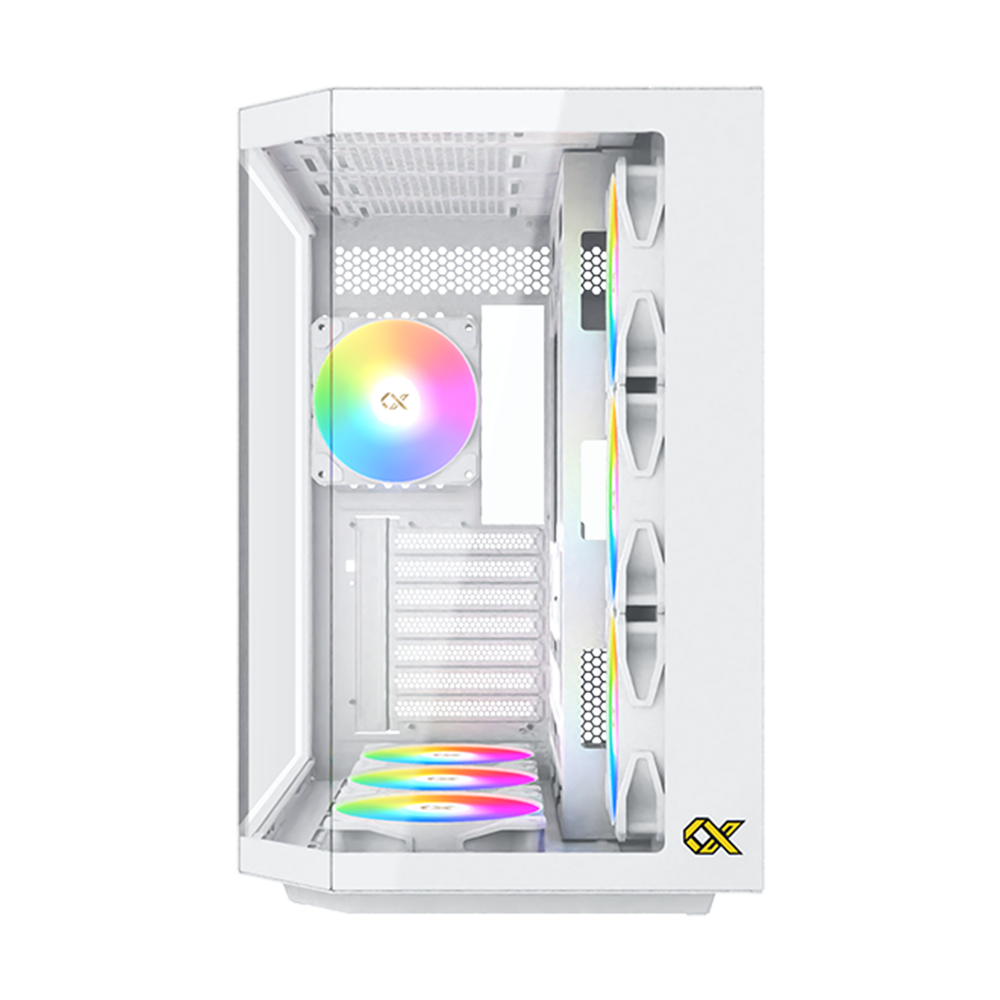 XIGMATEK CUBI II ARCTIC Type C ATX Case - White