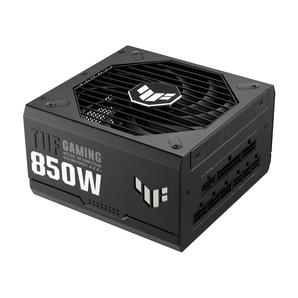 ASUS TUF GAMING 850G 850W 80 PLUS Gold Fully Modular PSU Power Supply - Black