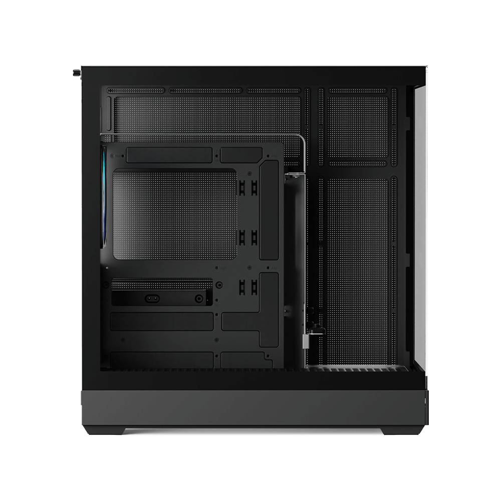 APNX V2-F With 4 Fans Mid Tower Case - Black