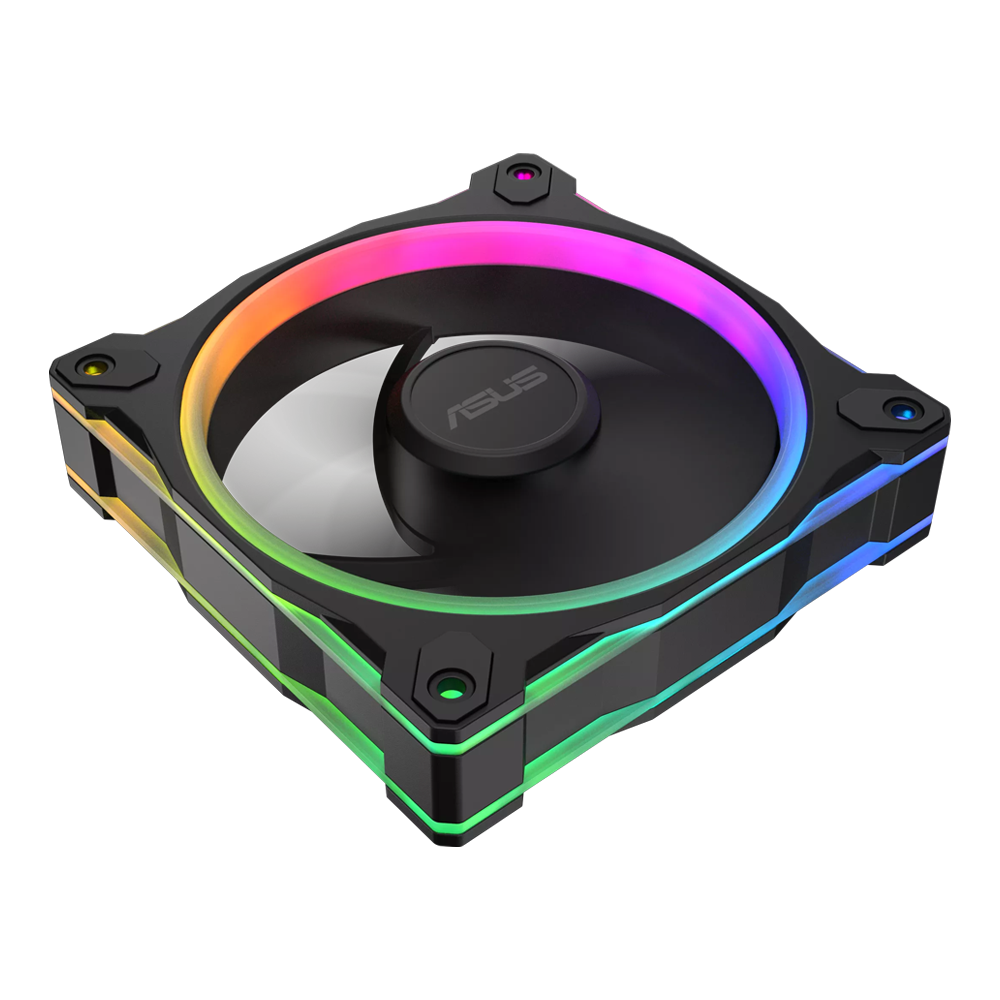 ASUS PRIME MR120 ARGB Single Fan - Black