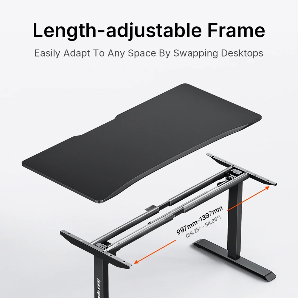 AndaSeat Xtreme Series Gaming Desk - White