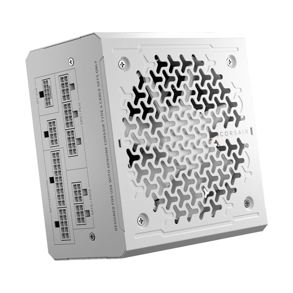 CORSAIR RMe Series RM1000e Fully Modular Low-Noise ATX Power Supply - White