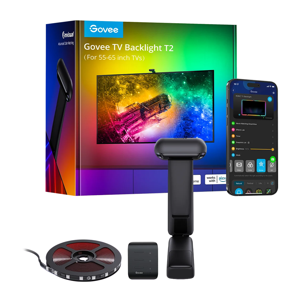 Govee Envisual TV Backlight T2 with Dual Cameras (75-85 inch) - H605C212