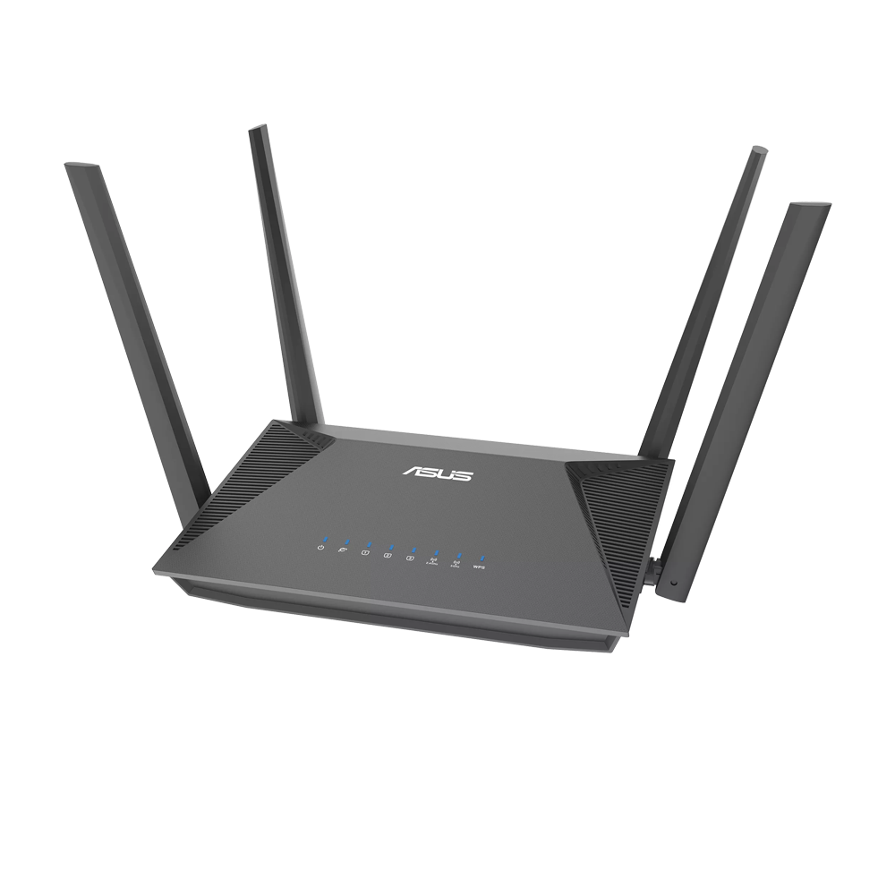 ASUS RT-AX52 Pro (AX3000) Dual Band WiFi 6 Extendable Router - Black