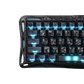 GravaStar Mercury V60 Pro 60% Hall Effect Magnetic Switch Gaming Keyboard Special Edition - Cyber Frost -Black