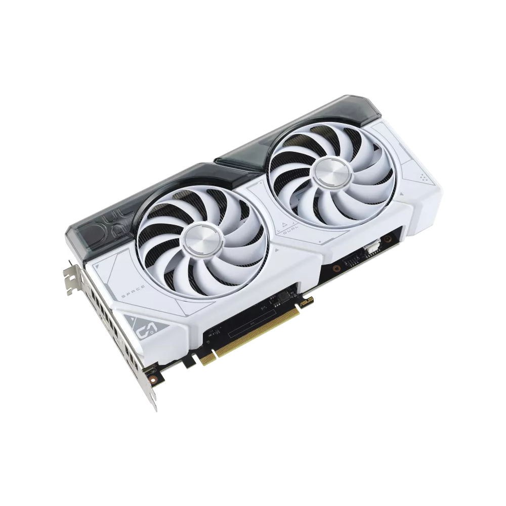 ASUS DUAL Nvidia GeForceRTX 4070 Super OC 12GB Graphics Card - White