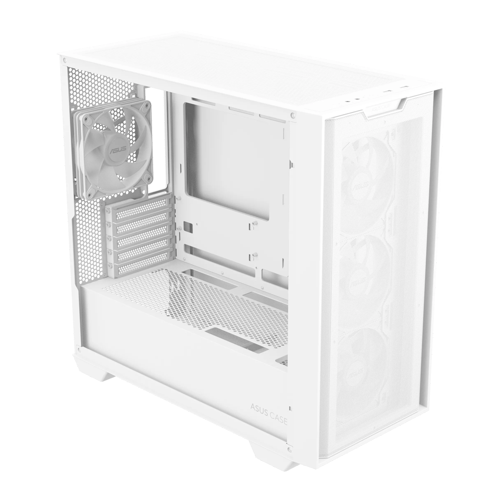 ASUS A21 Plus ARGB Micro ATX Case - White