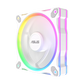 ASUS PRIME MR120 ARGB Single Fan - White