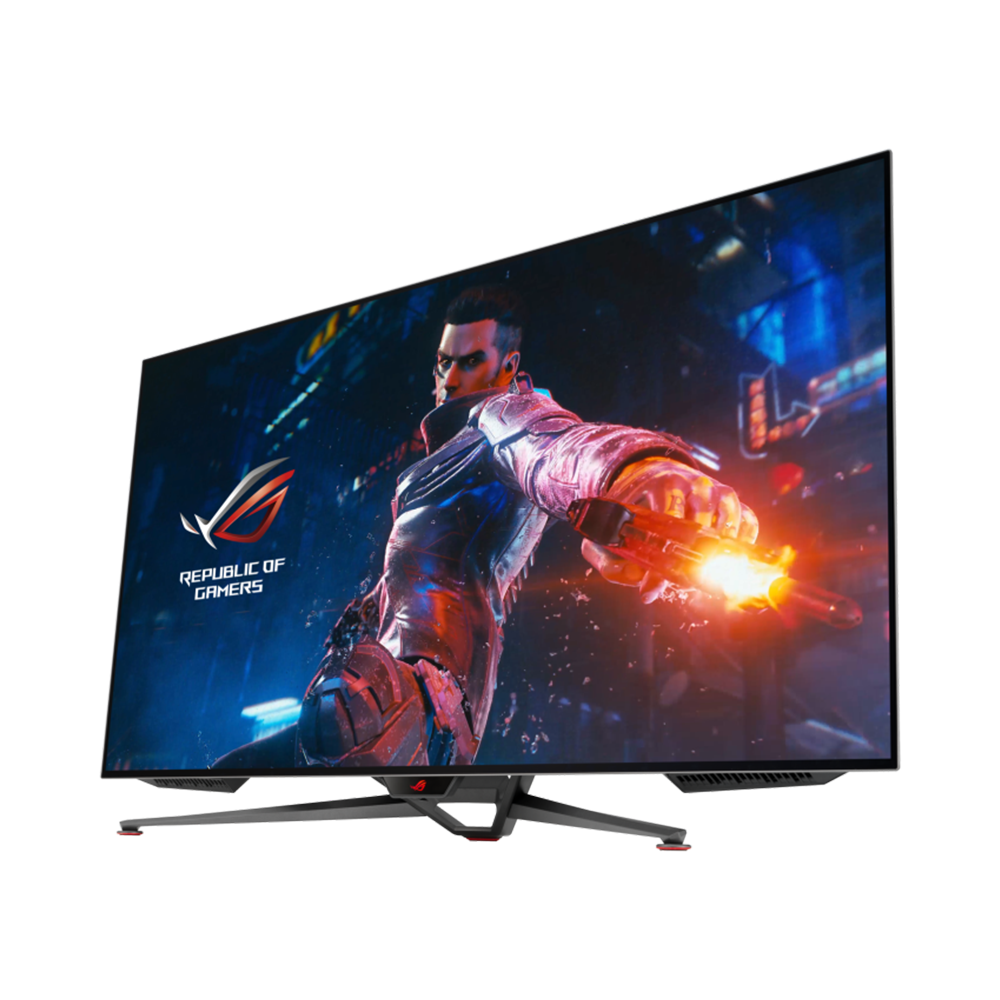 ASUS ROG SWIFT PG48UQ 48 Inch 138Hz 4K UHD HDMI 2.1 0.1ms OLED Gaming Monitor - Black