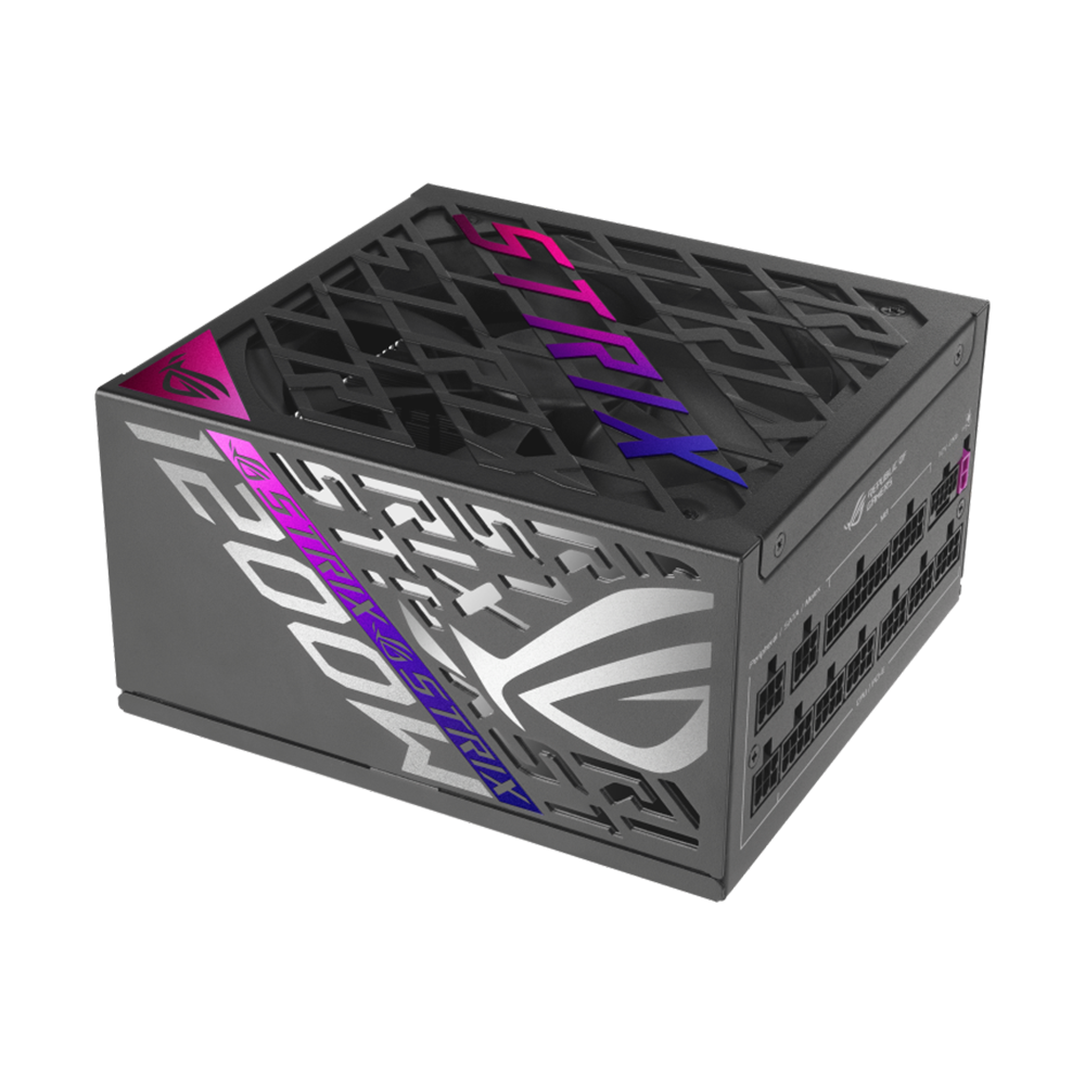 ASUS ROG STRIX 1200W 80 Plus Platinum ATX 3.1 PCIe Gen 5 Power Supply - Black