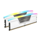 CORSAIR VENGEANCE RGB 32GB (2x16GB) DDR5 DRAM 6400MT/s CL36 Memory Kit — White