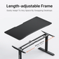 AndaSeat Xtreme Series Gaming Desk - Black