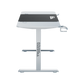 Twisted Minds Paradox Adjustable Gaming Desk - White