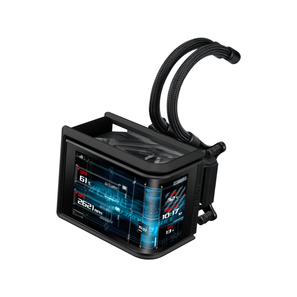 ASUS ROG RYUO IV SLC 360 ARGB Liquid Cooler - Black