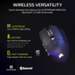 CORSAIR SCIMITAR ELITE Wireless SE MMO Gaming Mouse Gun Metal (AP) - Black