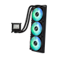 ASUS MAX Gaming 360 ARGB LCD Liquid Cooler - Black