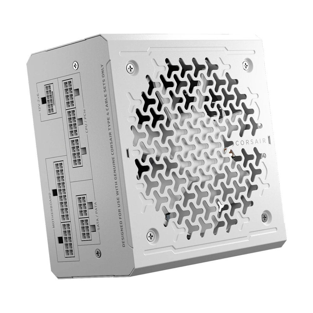 CORSAIR RMe Series RM850e Fully Modular Low-Noise ATX Power Supply - White