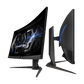 GIGABYTE AORUS CV27Q 27 Inch 2K QHD 165Hz Curved Gaming Monitor - Black