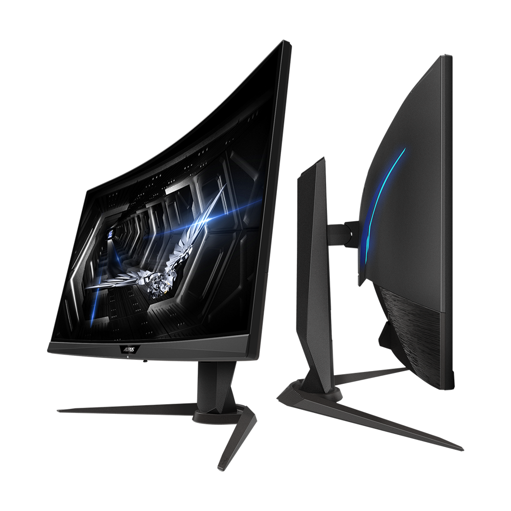 GIGABYTE AORUS CV27Q 27 Inch 2K QHD 165Hz Curved Gaming Monitor - Black
