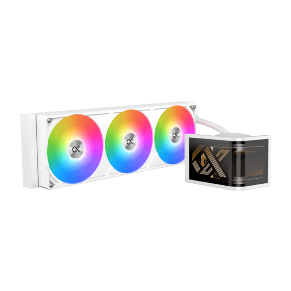 XIGMATEK Connect Ultra 360 Arctic AIO Liquid Cooler - White