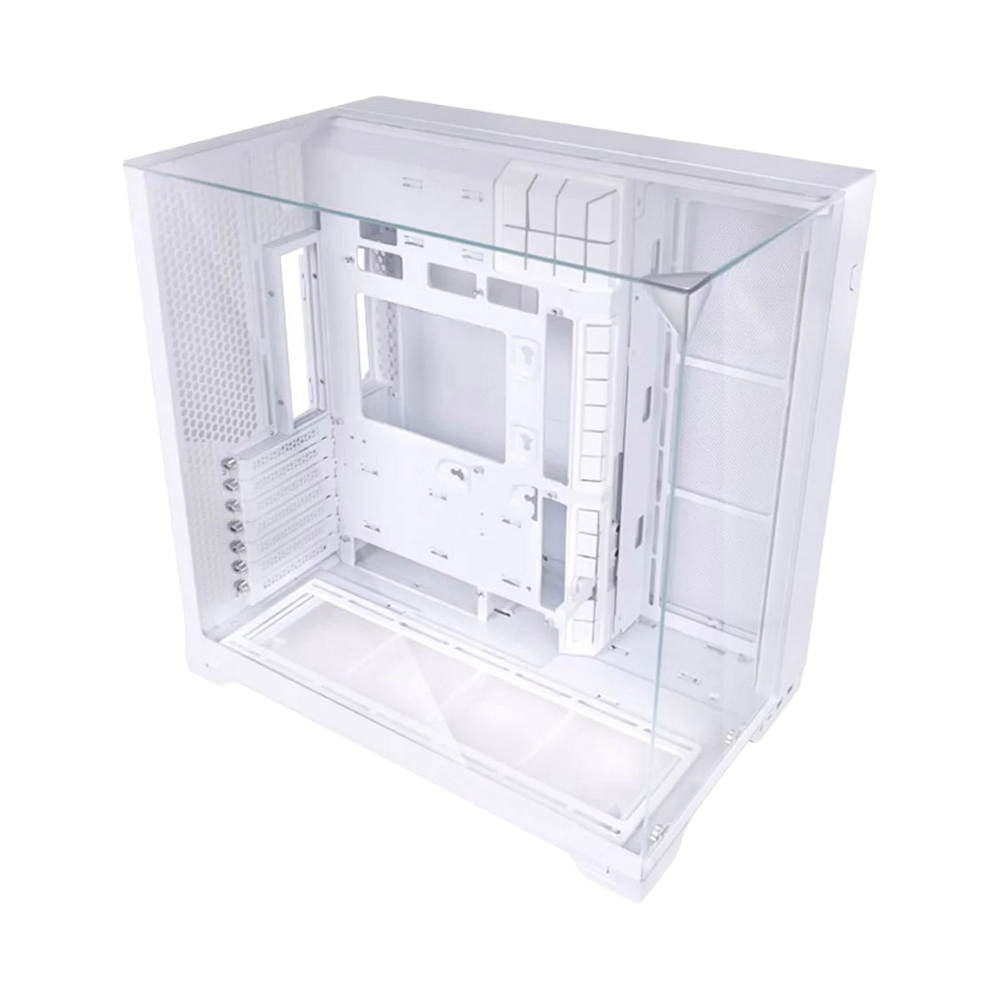 Lian Li 011 Vision Compact Tempered Glass ATX Mid-Tower Computer Case - White