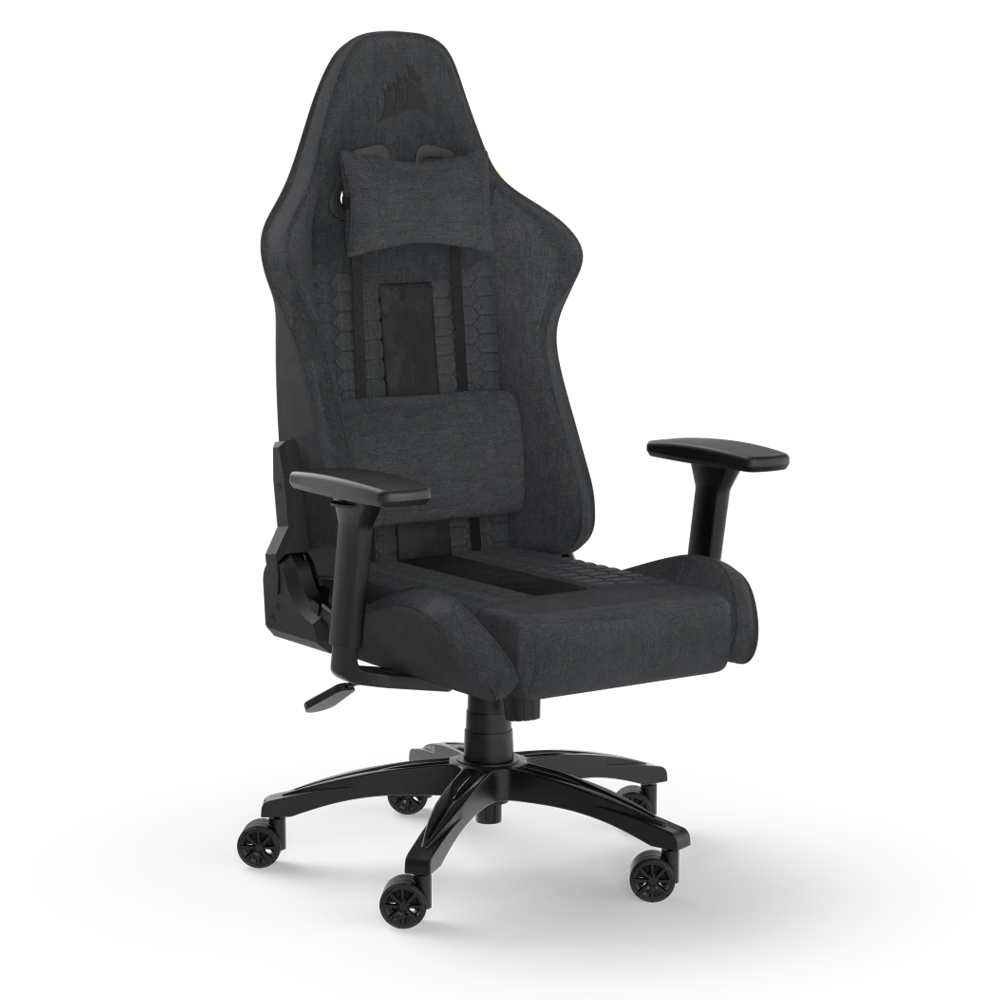 CORSAIR TC100 RELAXED Gaming Chair - Fabric Black/Grey