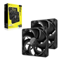 CORSAIR iCUE LINK RX140 140mm PWM Fan Twin Starter Kit - Black