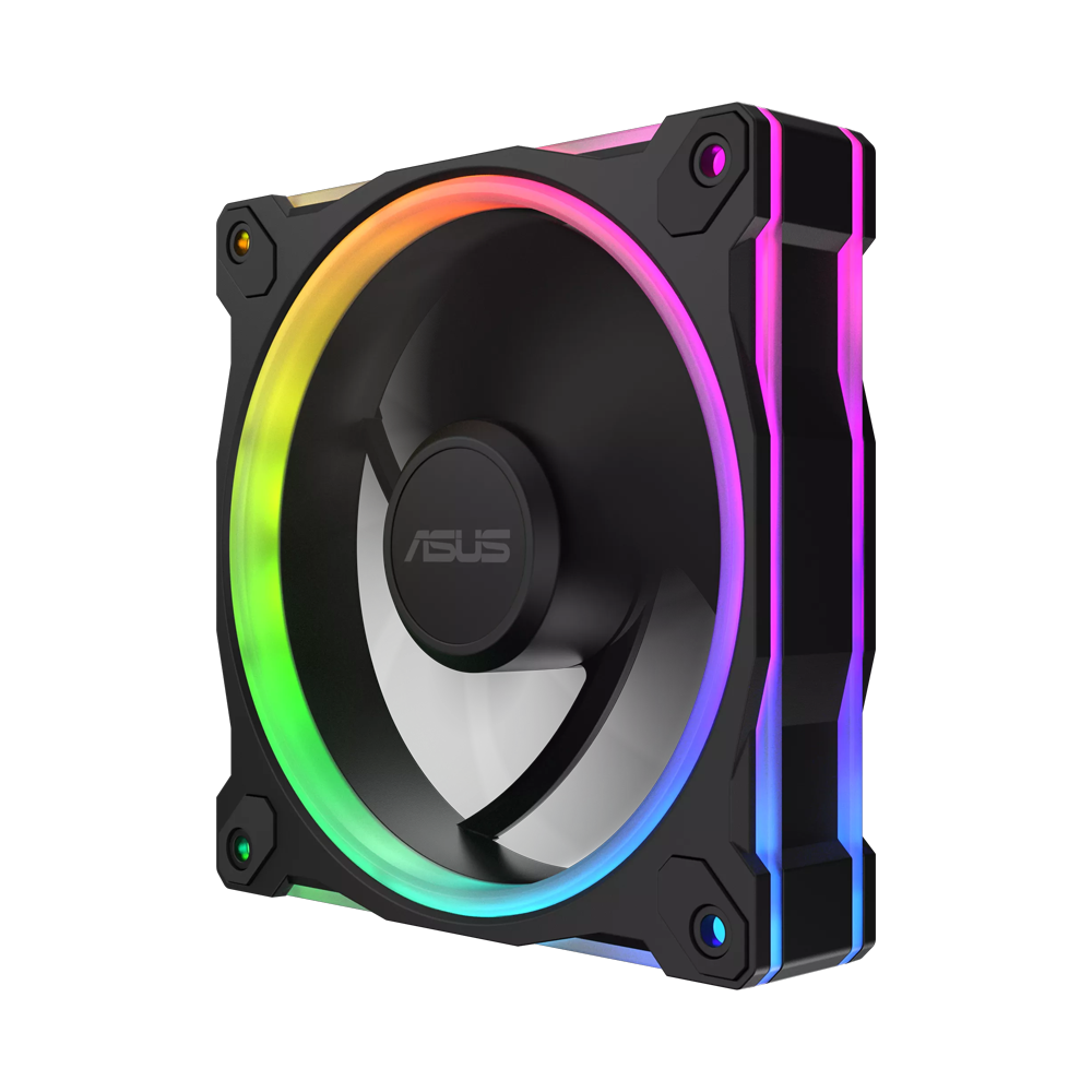 ASUS Prime MR120 ARGB Triple Pack Fan - Black