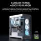 CORSAIR FRAME 4500X RS-R ARGB Panoramic Glass Mid Tower Case - White