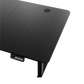 XYZ Core Gaming Desk - Black (ELECTRIC HEIGHT ADJUSTABLE)