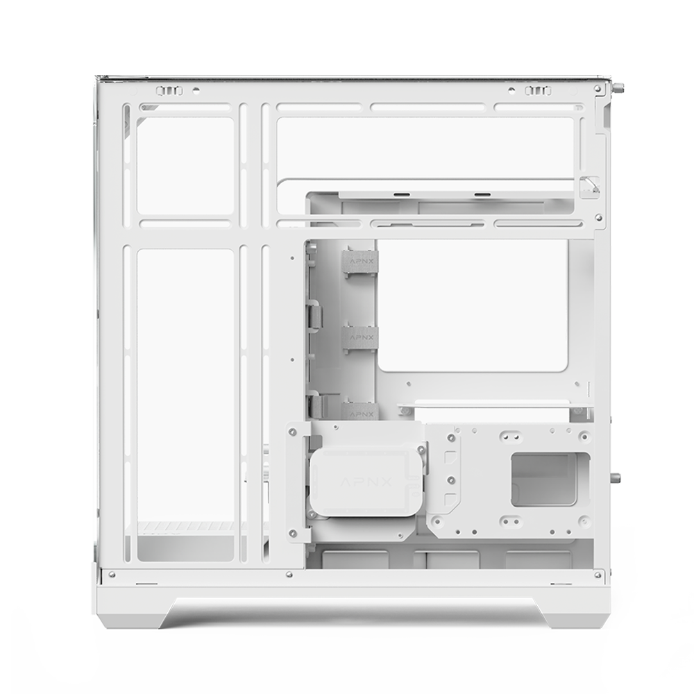 APNX V2 Mid Tower Case - White