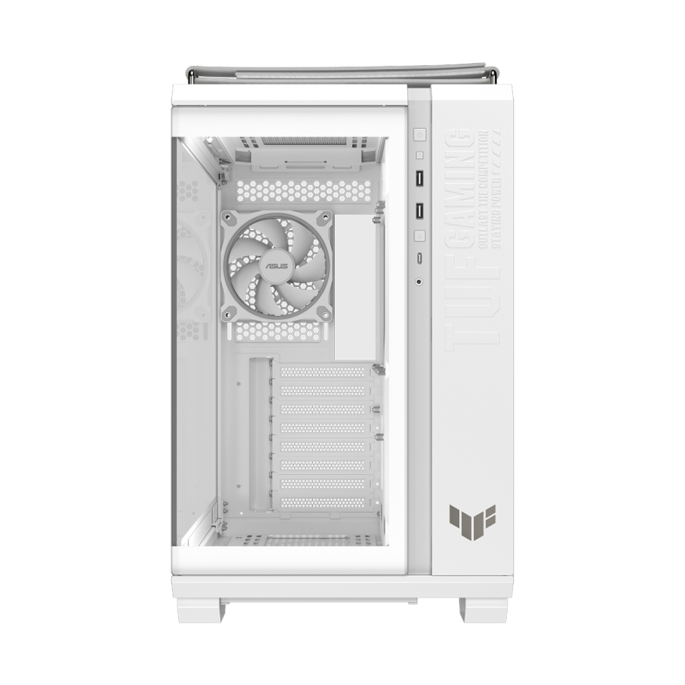 ASUS TUF Gaming GT502 Horizon Panoramic ATX Case - White