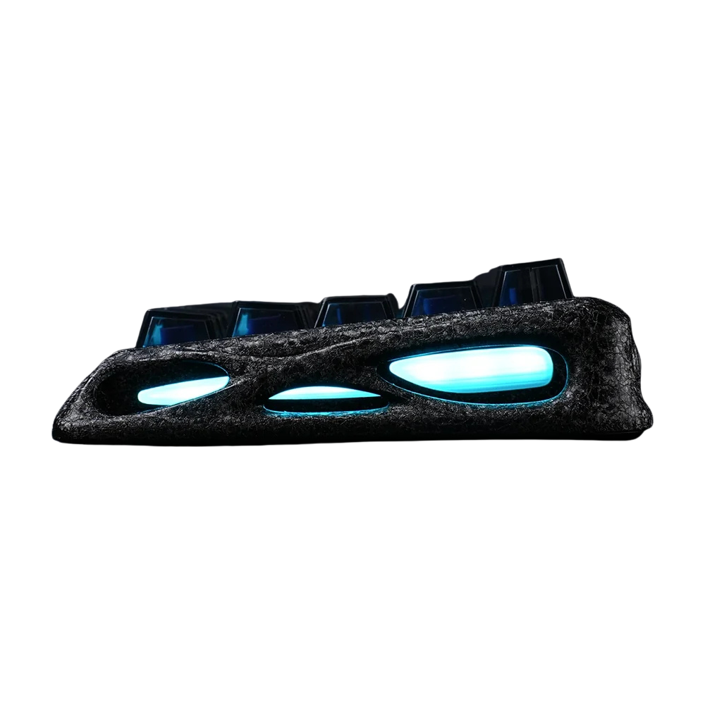 GravaStar Mercury V60 Pro 60% Hall Effect Magnetic Switch Gaming Keyboard Special Edition - Cyber Frost -Black