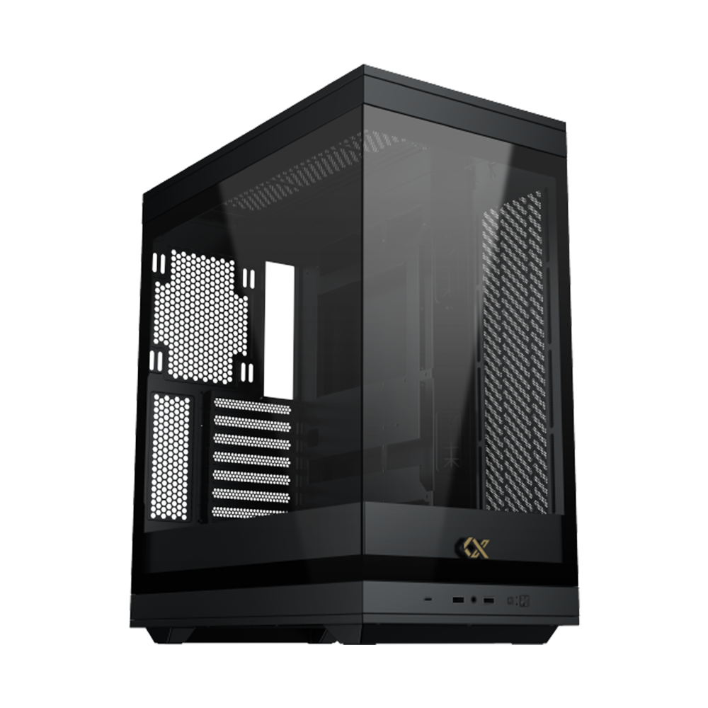 XIGMATEK META ARGB ATX Case - Black