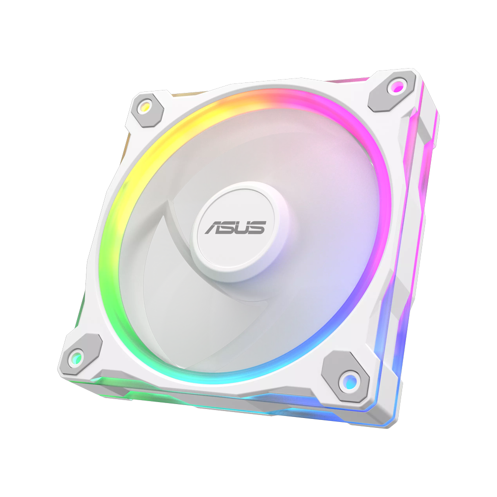 ASUS PRIME MR120 ARGB Triple Pack Fan - White