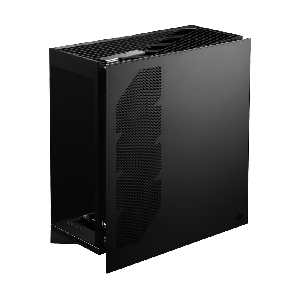 TRYX LUCA L70 E-ATX Mid Tower Case - Black