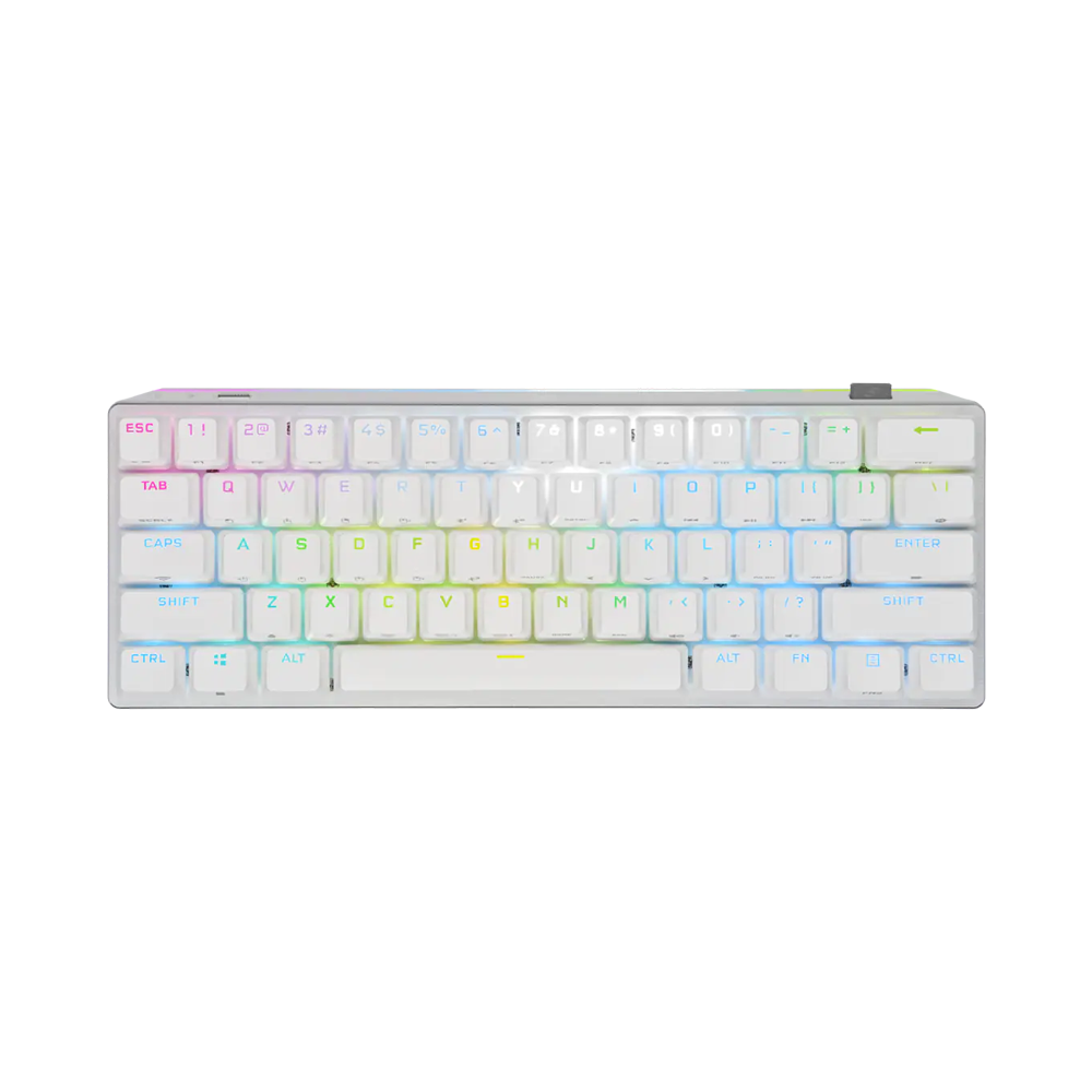 CORSAIR K70 PRO MINI RGB Wireless Mechanical Keyboard - White
