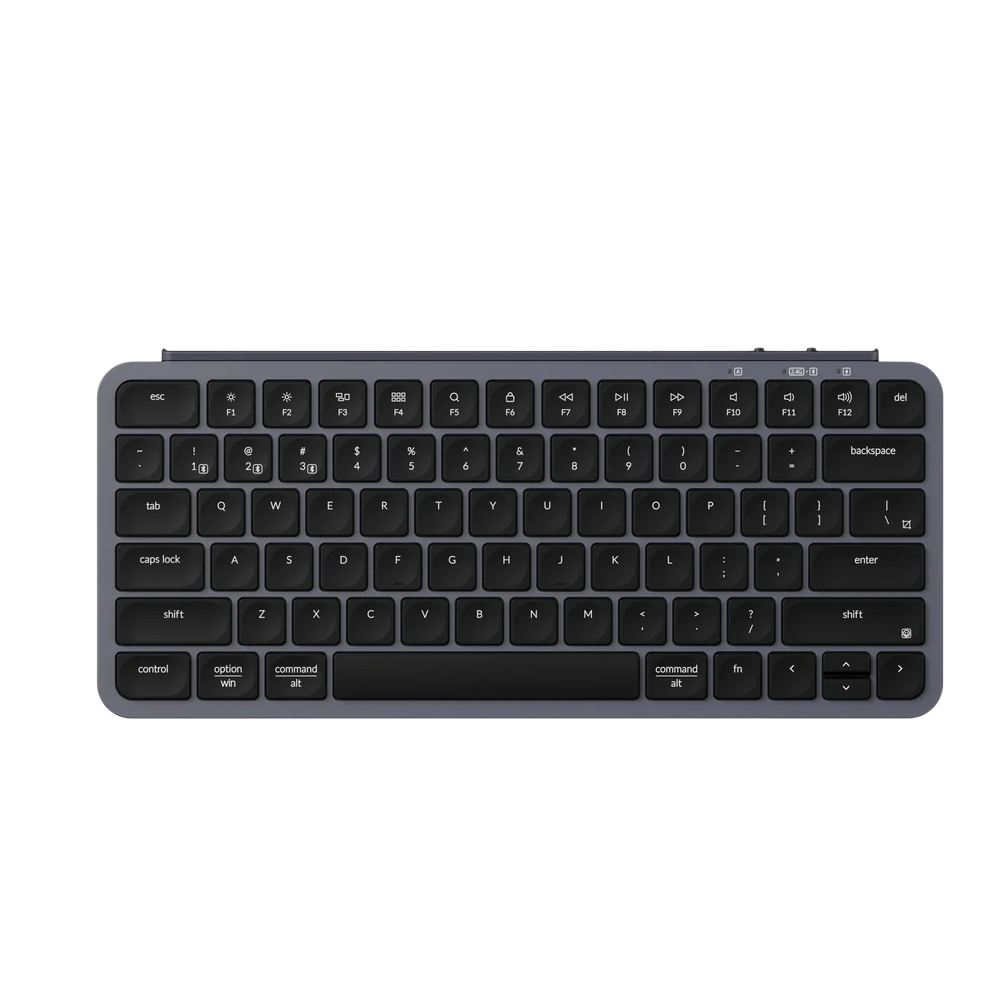 KEYCHRON B1 PRO 75% Ultra Slim Wireless Keyboard AR - Space Grey
