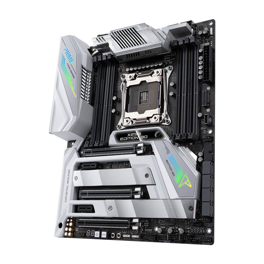 ASUS PRIME X299 Edition 30 DDR4 Motherboard - White