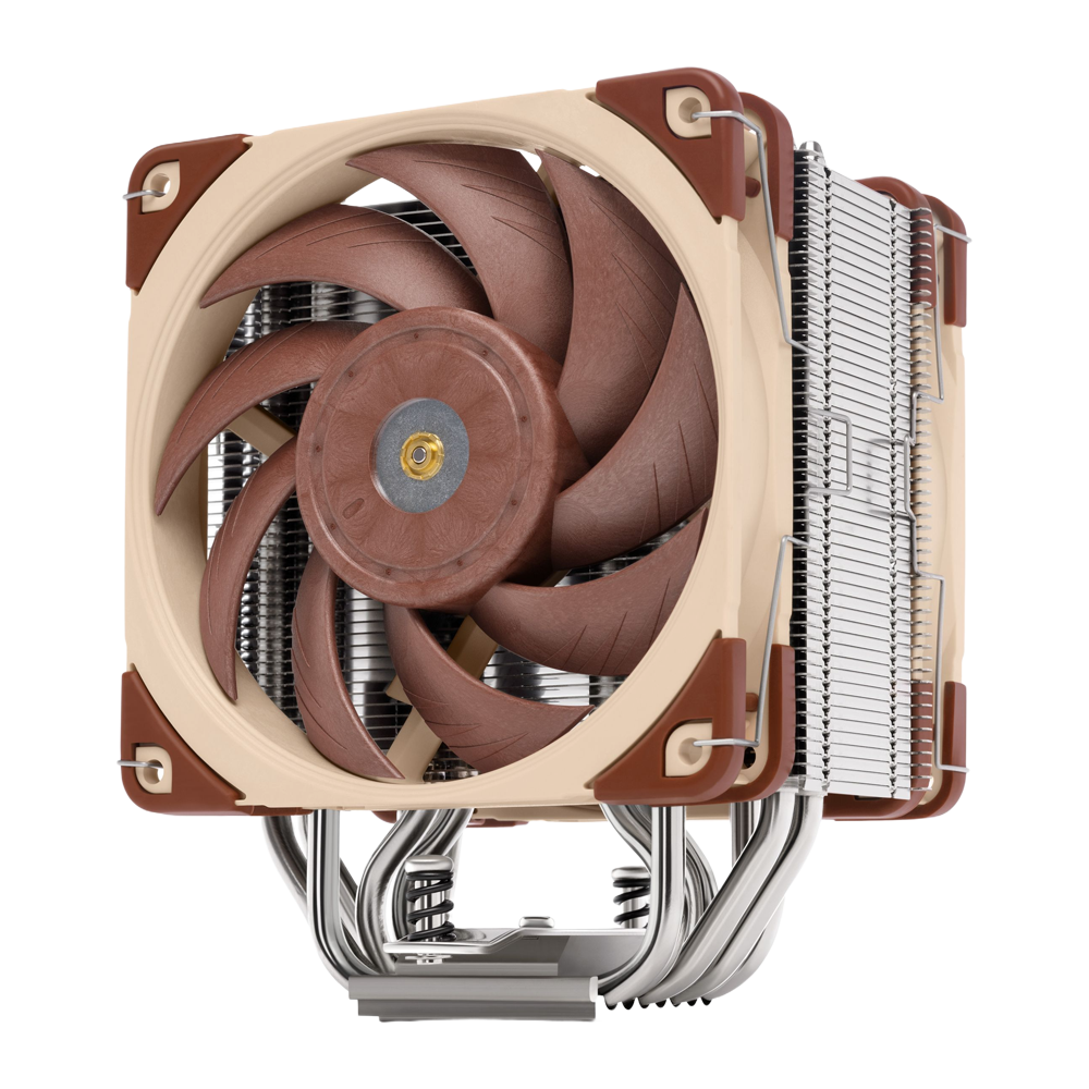 NOCTUA NH-U12A PWM 120mm Premium CPU Air Cooler - Brown